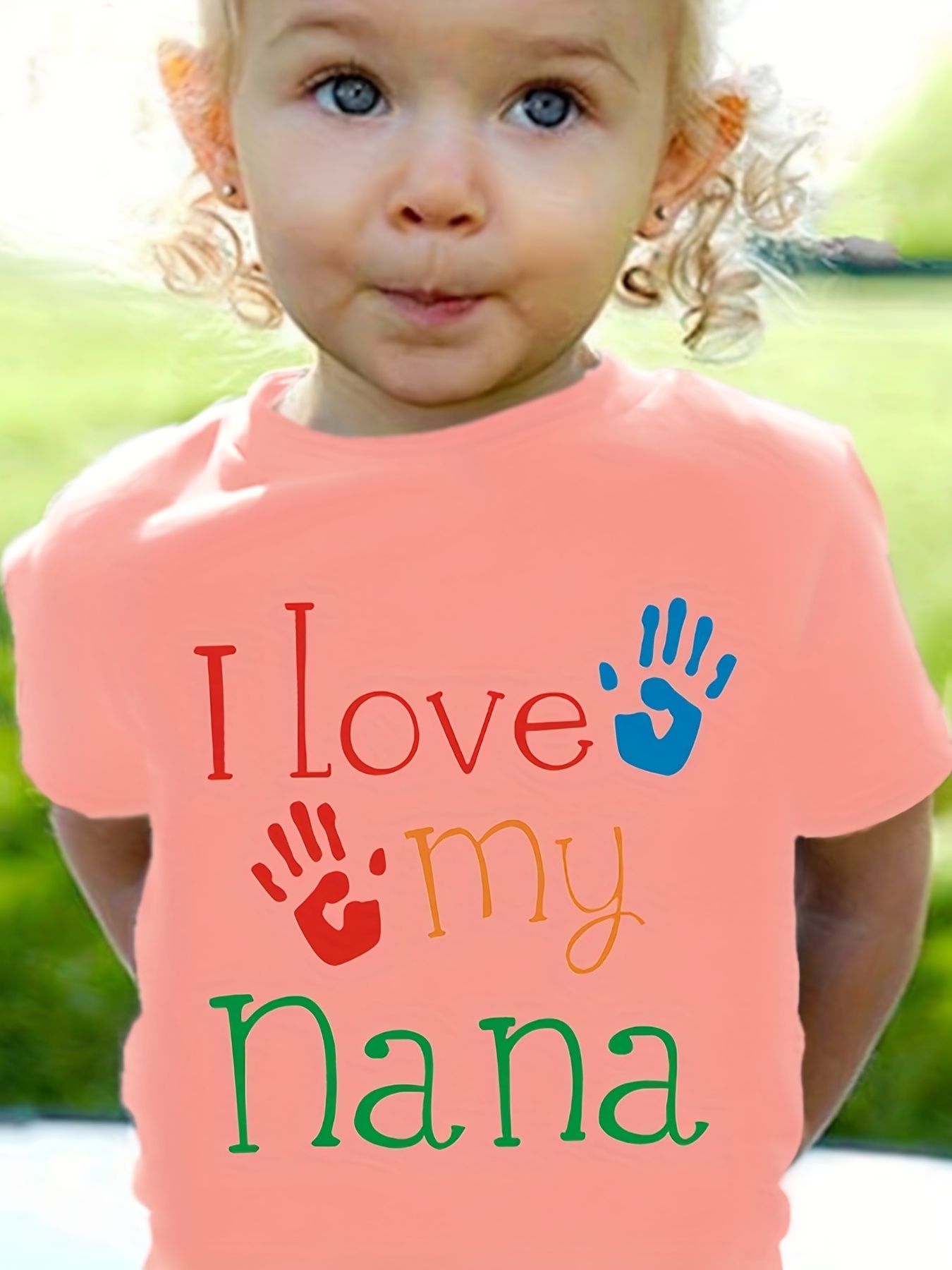 Camiseta Name It m/c 'You love me' Amarilla Niña