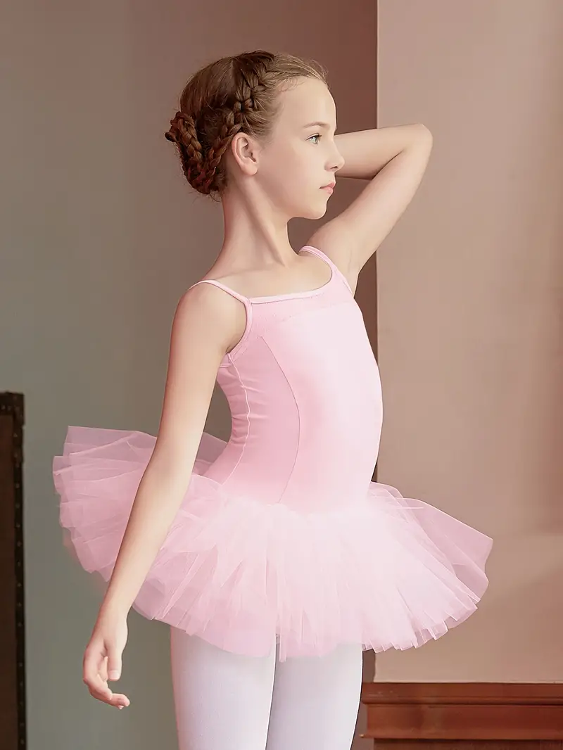 Cute And Comfortable Cotton Tulle Tutu Mesh Cami Ballet - Temu