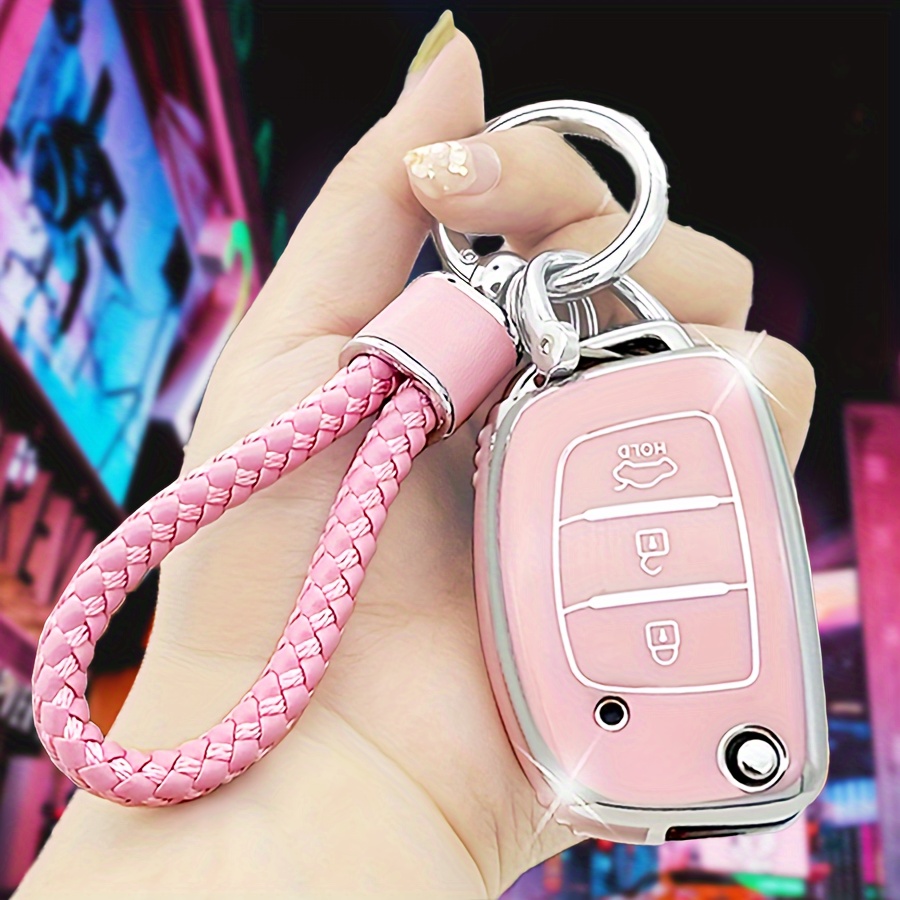 Pink Anti-fall-auto Schlüsselhülle+hyundai Autoschlüssel Abdeckung Für  Ix35, Mistra, Verna, Reina, Sonata 9 Usw., aktuelle Trends, günstig kaufen