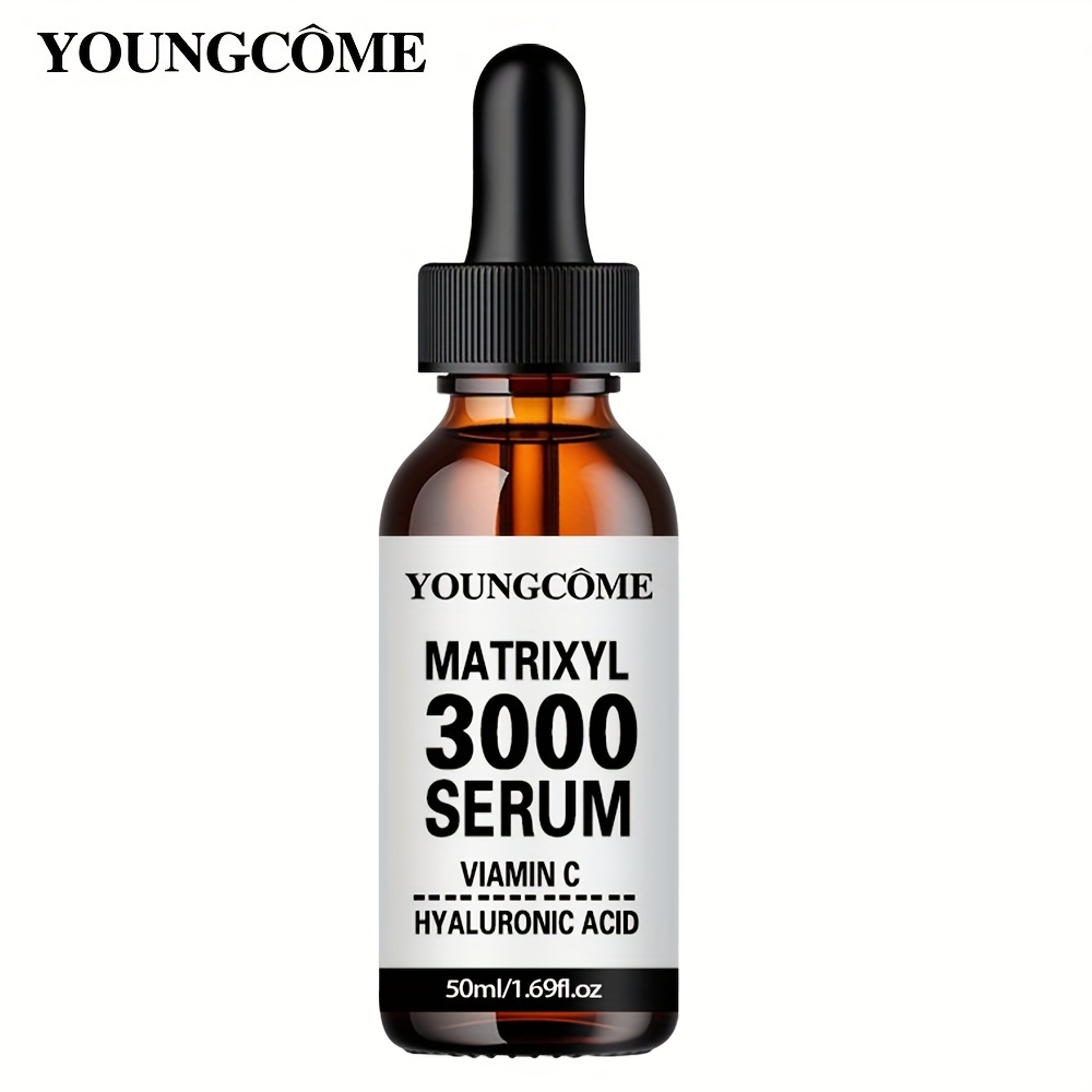 

30ml/50ml Matrixyl 3000 Serum With Argireline + Hyaluronic Acid + Vitamin C, Revitalize And Firm Your Skin, Facial Skin Care With Plant Squalane