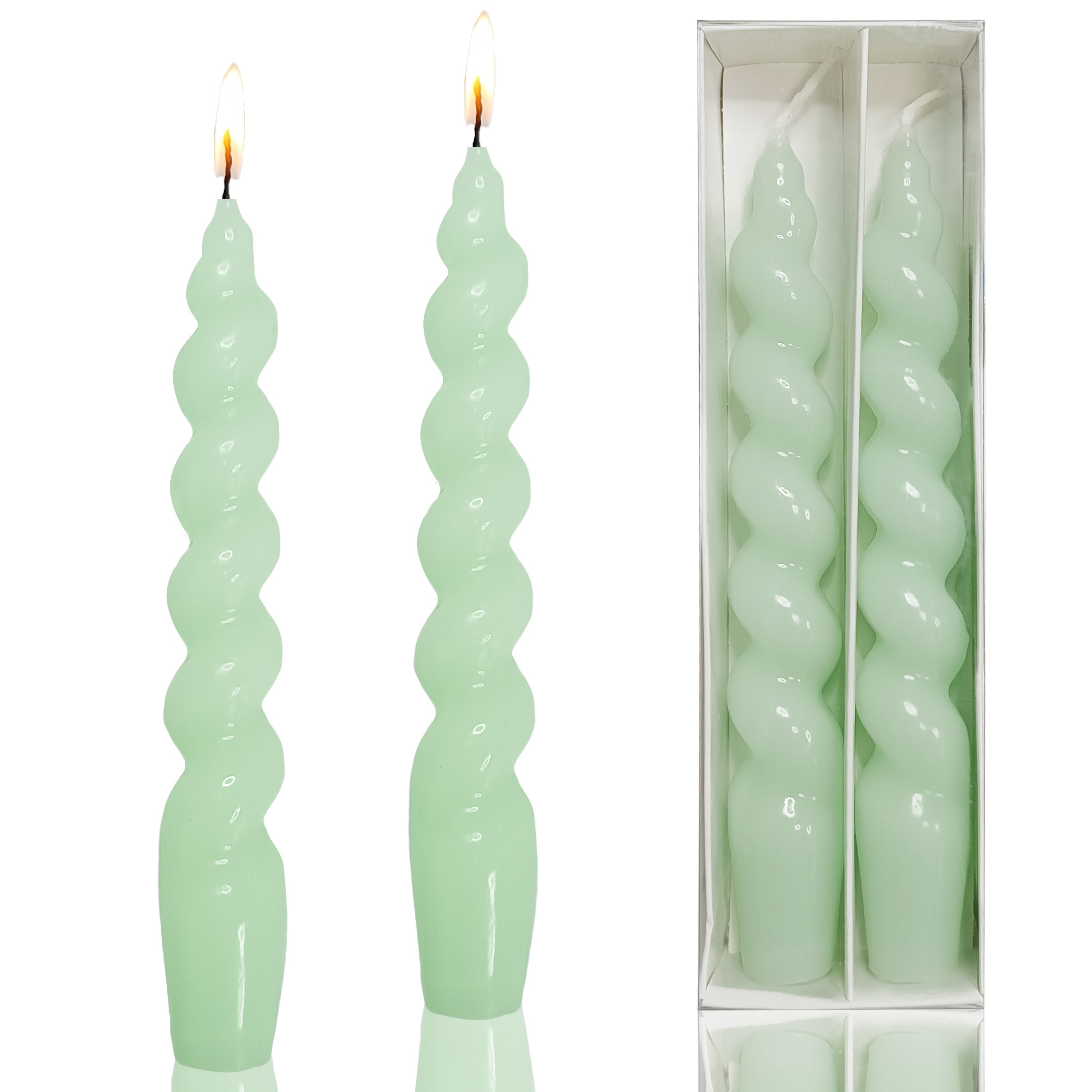 Handmade Spiral Tapped Candles Atmosphere Candles Gifts - Temu