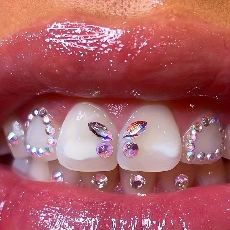 Crystal Butterfly Tooth Gem - SmileGems