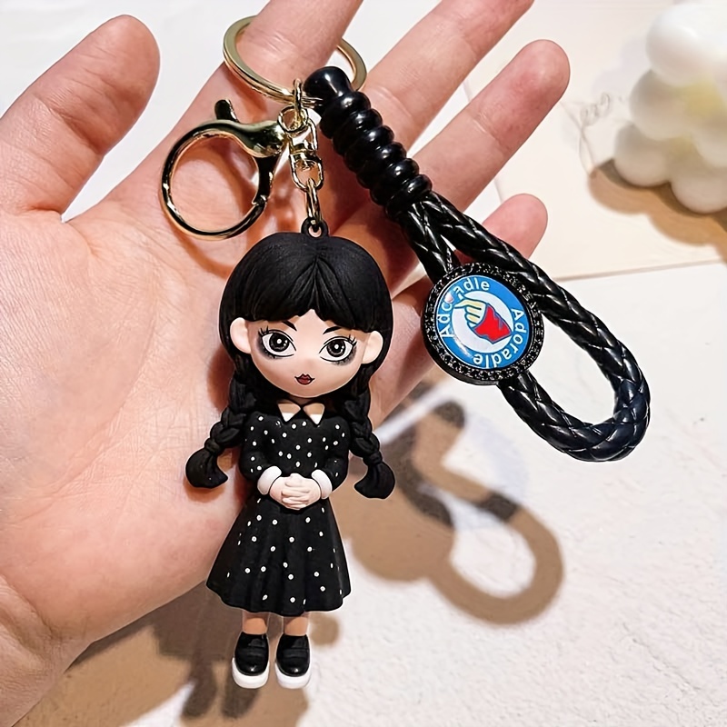Trendy Cool Bear Doll Anime Keychain for Men, Exquisite Key Ornament for Men,Key Chain Men,Temu