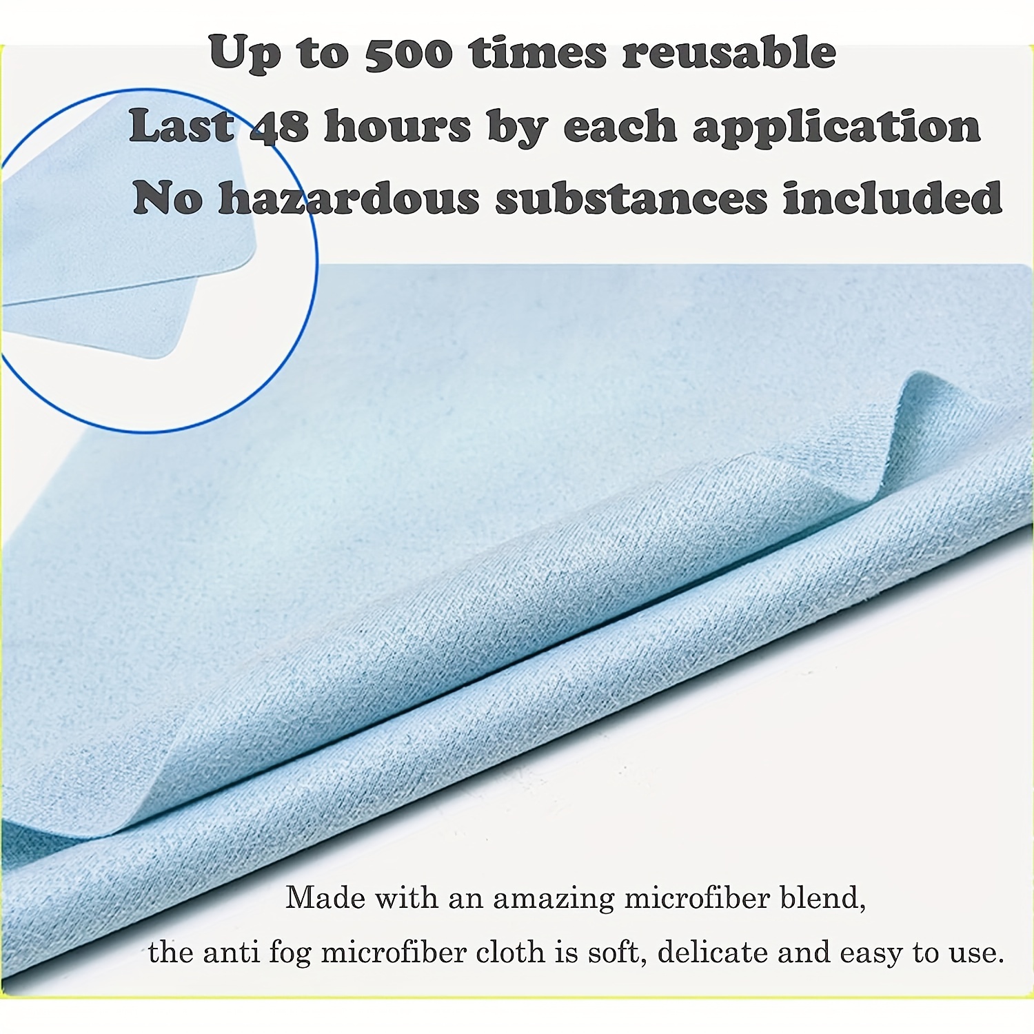 Glasses Cleaning Cloth, Premium Microfiber Lens and Screen Cleaner,  Reusable and Washable - Pack of 8, 7 x 6-Inch, Dark Blue and Grey 6 x 7,  8 Pack