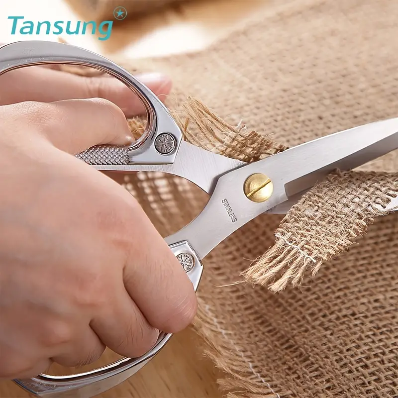 Tansung Multipurpose Kitchen Shears, Heavy Duty German Stainless Steel Food  Scissors For Cutting Meat Poultry Chicken Vegetable, Plus Handy Onion  Slicing Holder, Today's Best Daily Deals