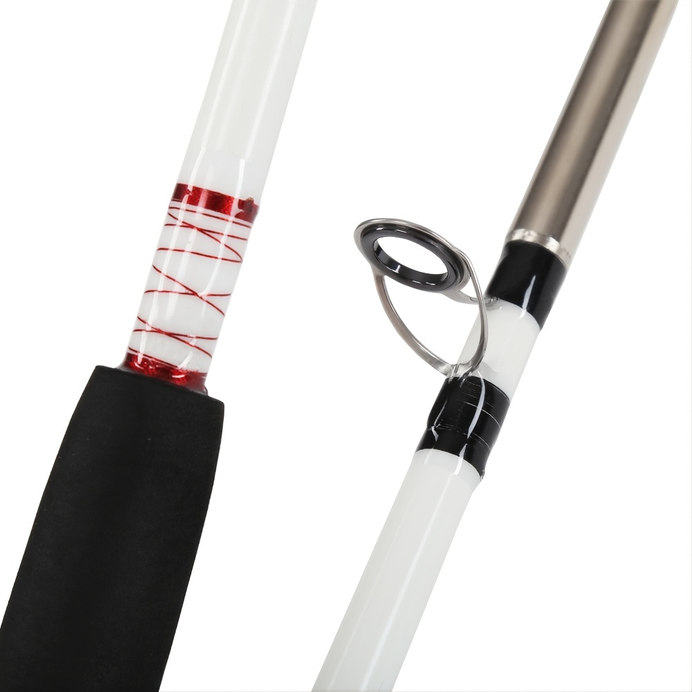 2 Sections Boat Fishing Rod 1.65m Super Strong Glass - Temu Canada