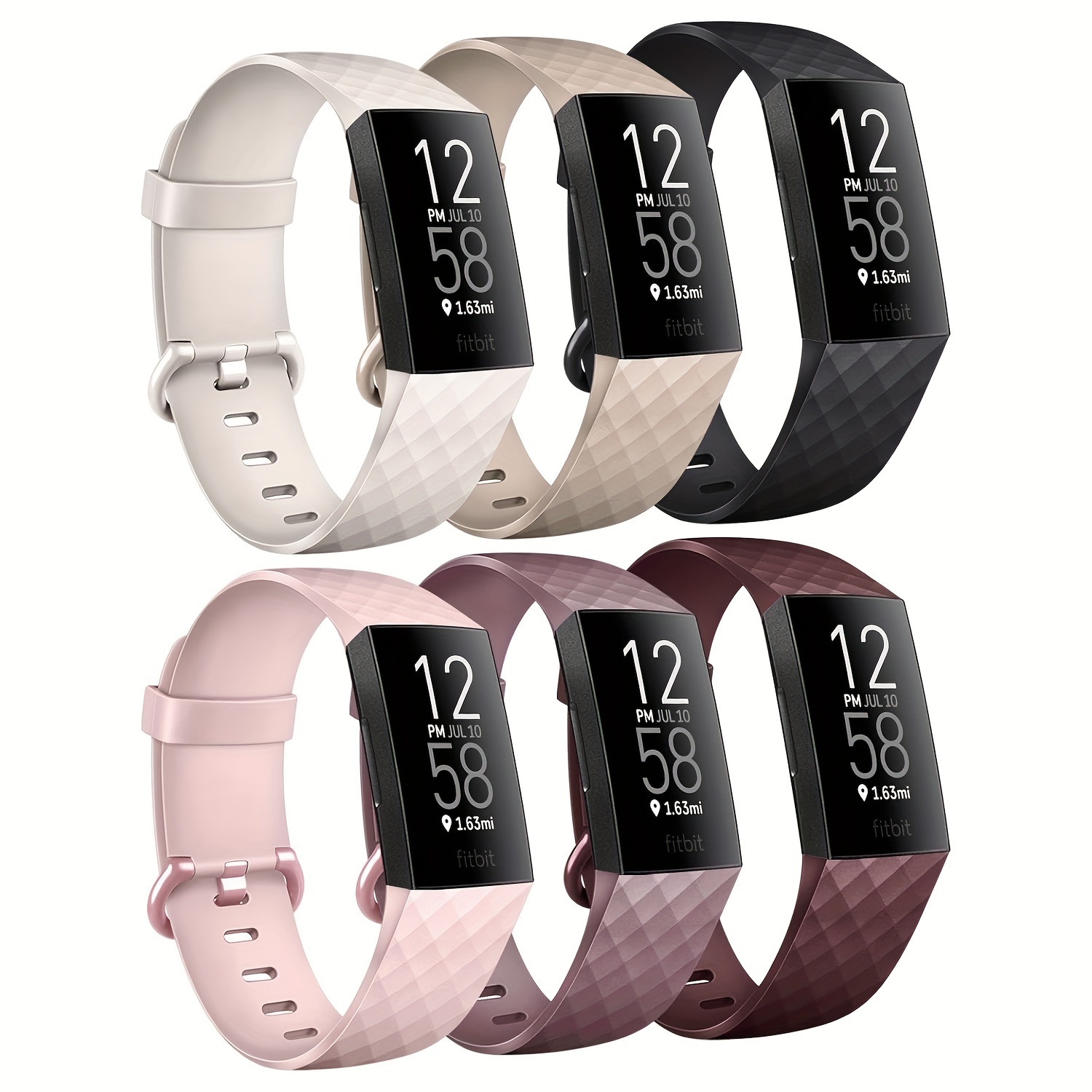 Bracelet Compatible With Fitbit Charge 3 Charge 4 Bands For - Temu