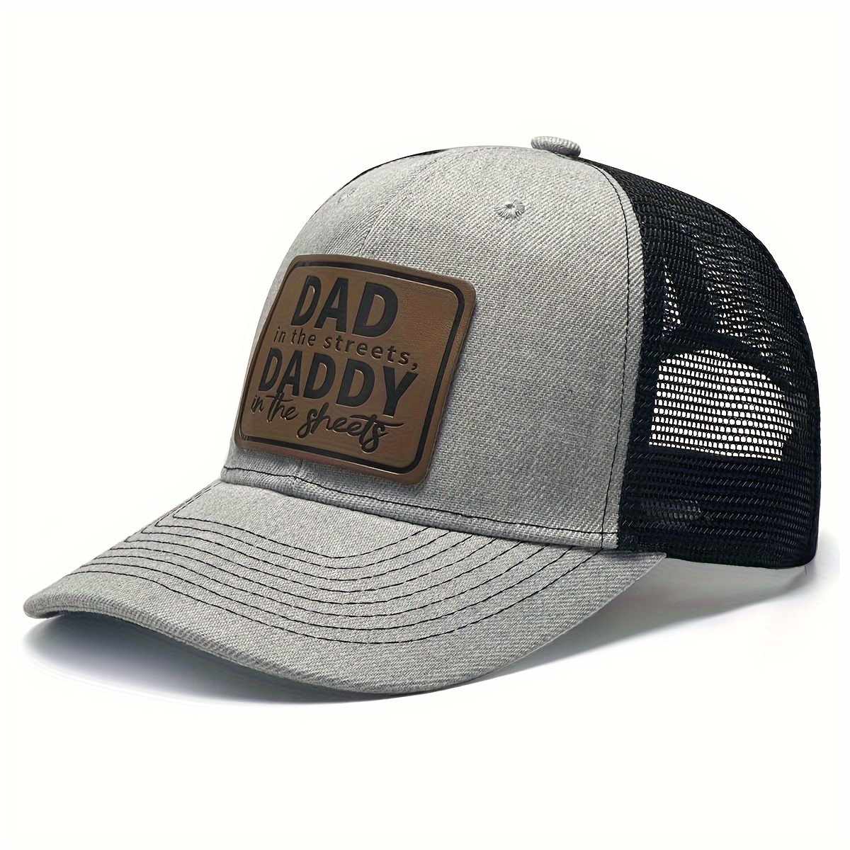 1pc Fashionable Outdoor Fishing Hat Printed Letters Dad Daddy Pattern  Suitable Fathers Day Gifts Casual Wear - Jewelry & Accessories - Temu Canada