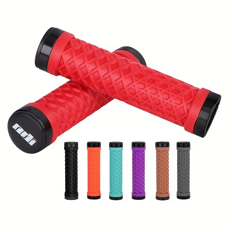 Shock absorbing best sale handlebar grips