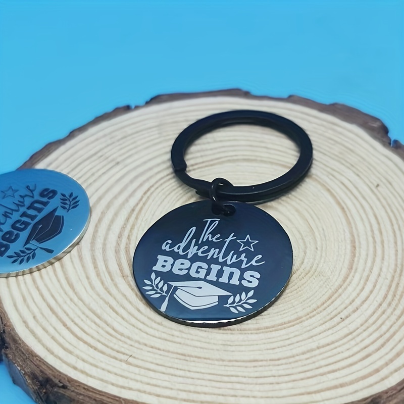 Graduation Keychain For Him Her Inspirational Key Chain Gift