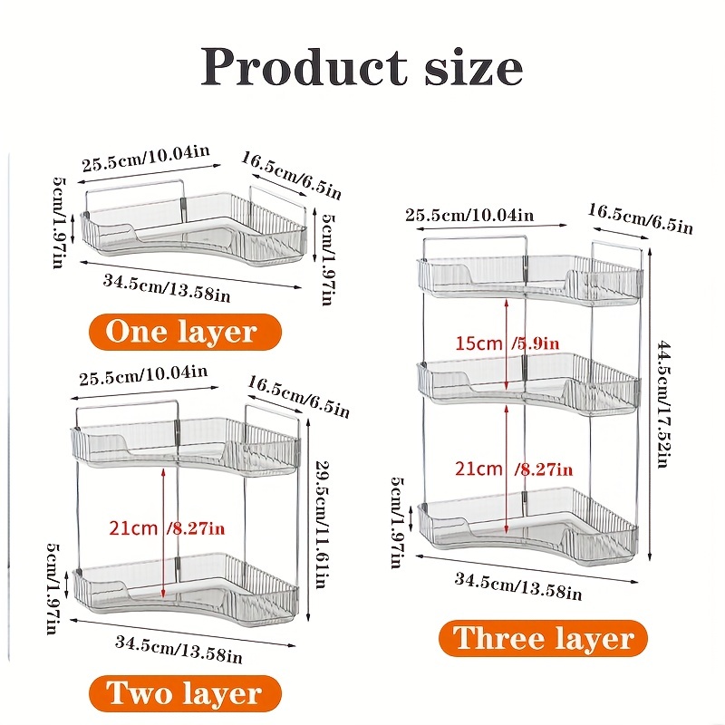 1 Scaffale Angolare Multistrato Materiale Pet Alta Qualità - Temu