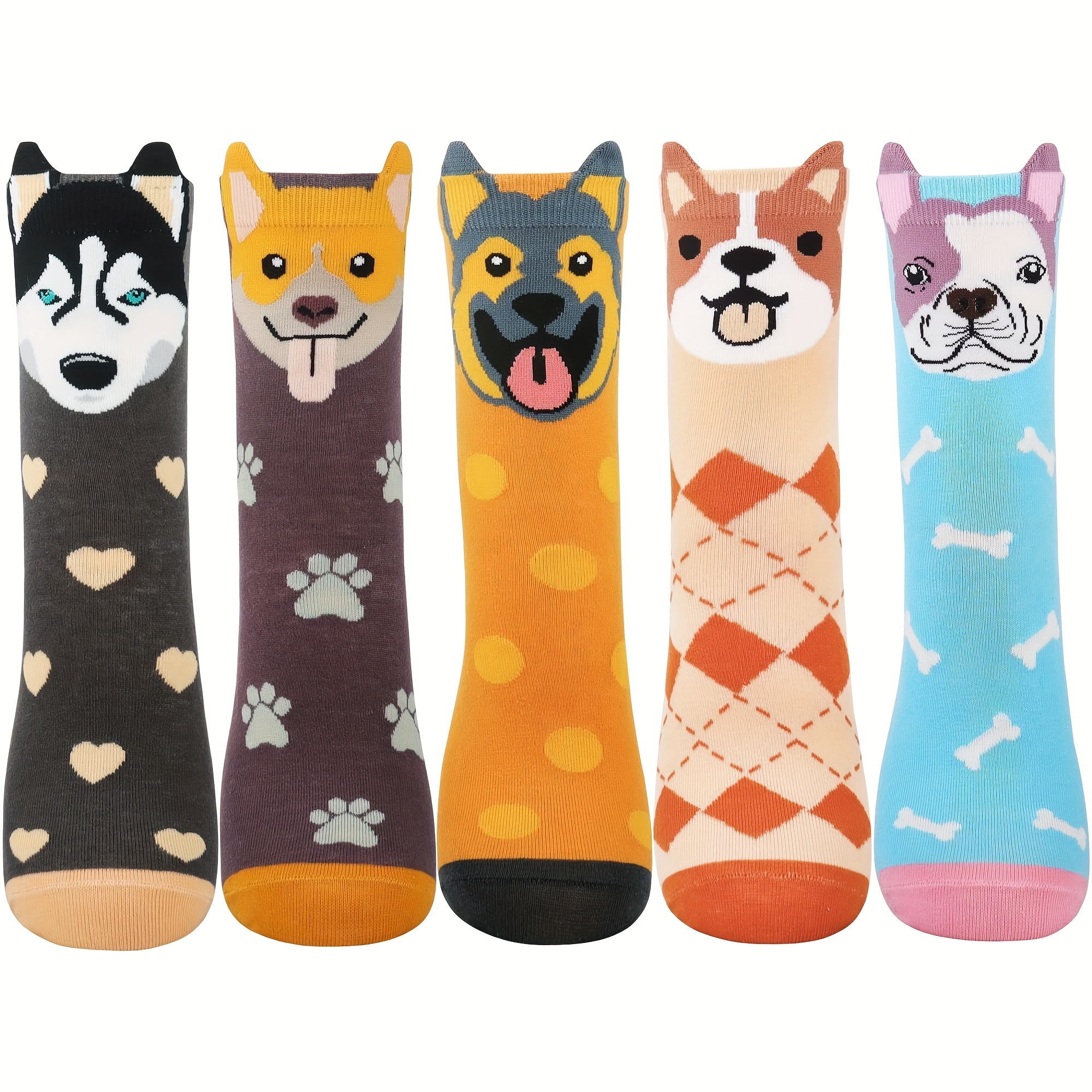 20pcs New Pet Socks High Quality Anti Slip Sole Small Dog Socks Dog Foot  Covers Dog Poodle Socks Supplies Five Sets Socks Four, Save Money Temu