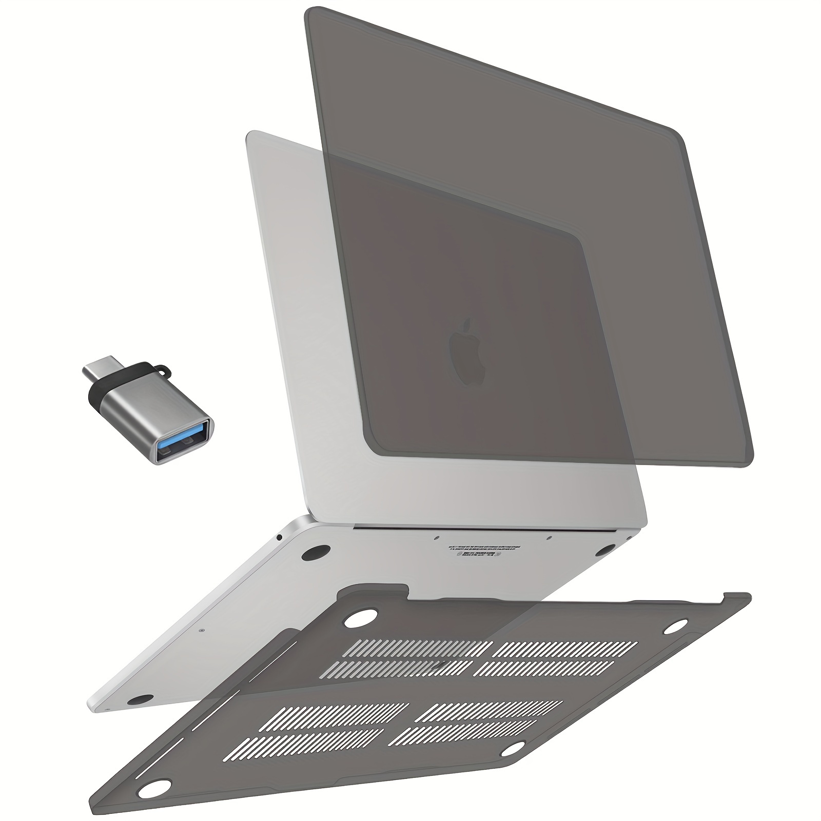 Coque & protection de clavier & adaptateur usb-c pour MacBook Pro