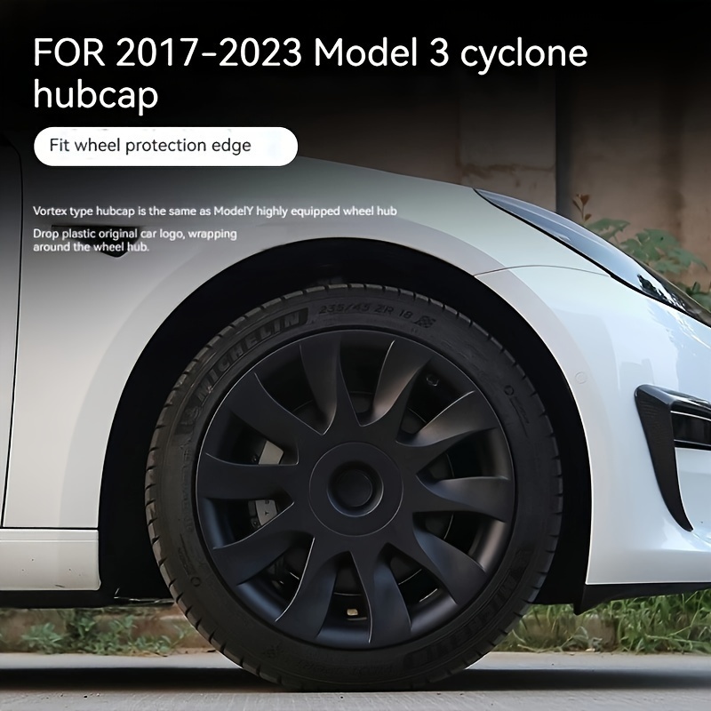 Tesla Model 3 Ysx Radabdeckung Kit Mittelkappe Rad Rad Lug