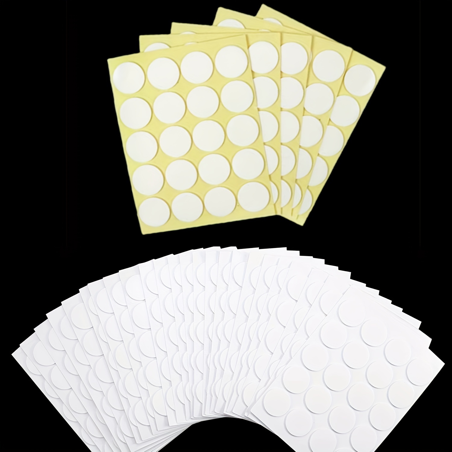 1000pcs Candle Wick Stickers 15mm 20mm Double Sided Foam Tape Heat  Resistant Round Circle Wick Stickers Roll For Candle Centering Device Candle  Making