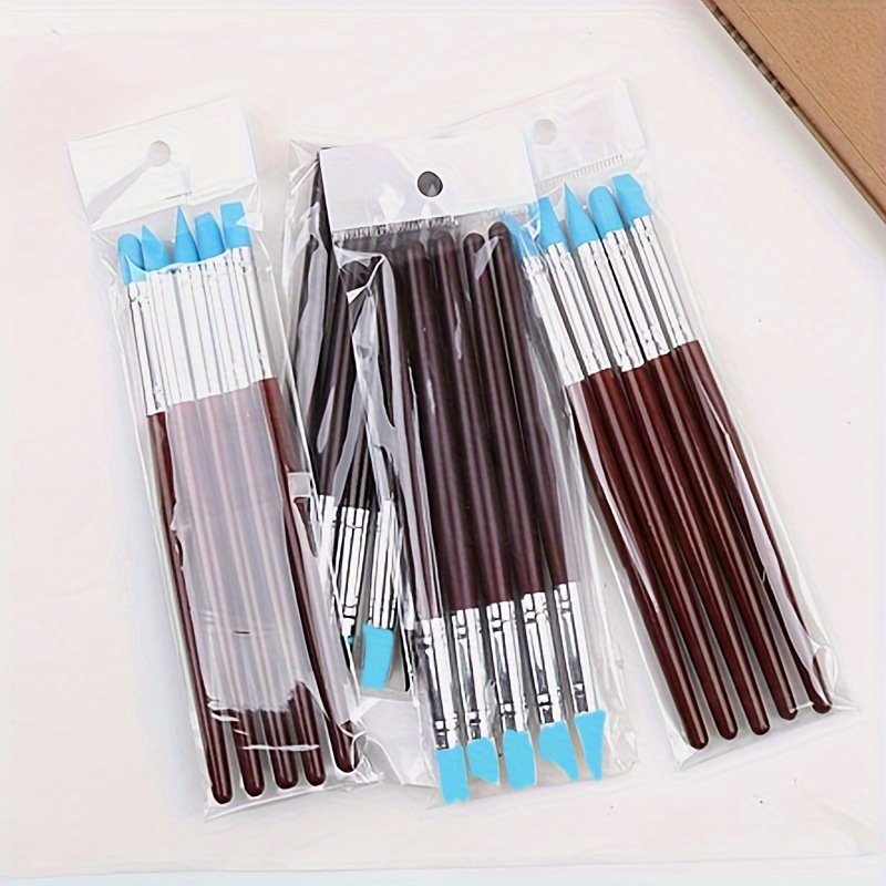 Diy Soft Pottery Clay Tools Sculpting Tools Cake Oils - Temu