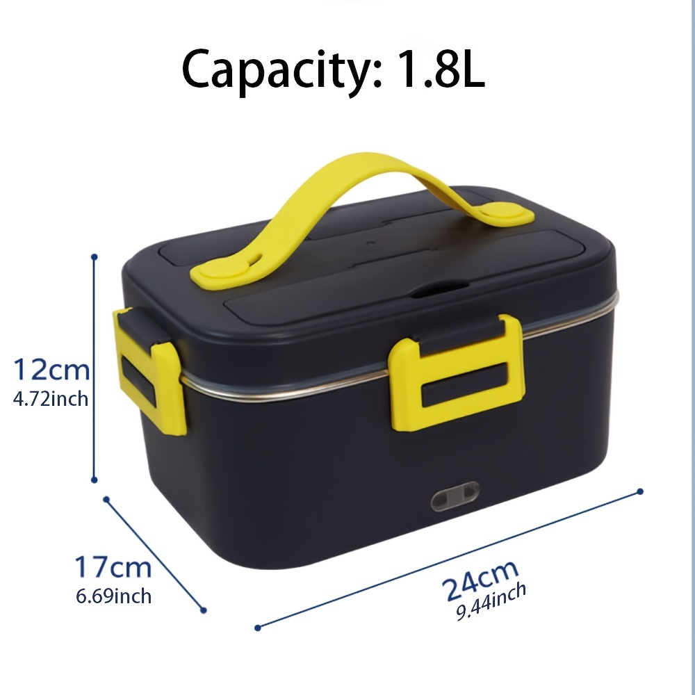 Us Plug Electric Lunch Box With Insulation Bag Food Heater Portable Electric  Lunch Boxes For Car Truck Office - Temu