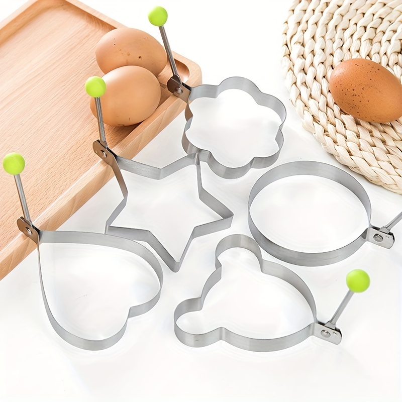 1pc Stainless Steel Heart-shaped Omelette Maker Kitchen Gadget
