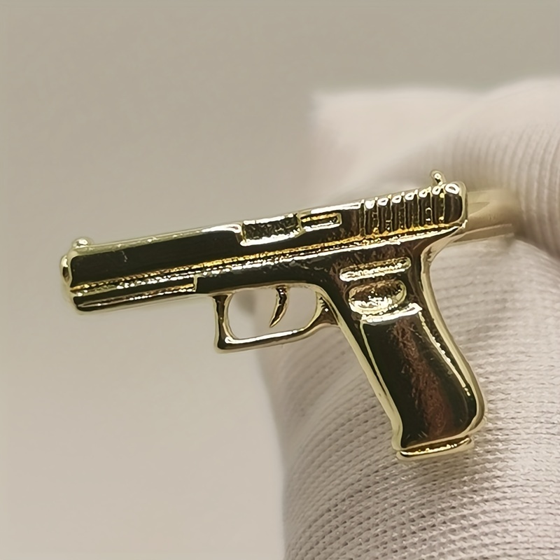 Men's Retro Punk Pistol Ring