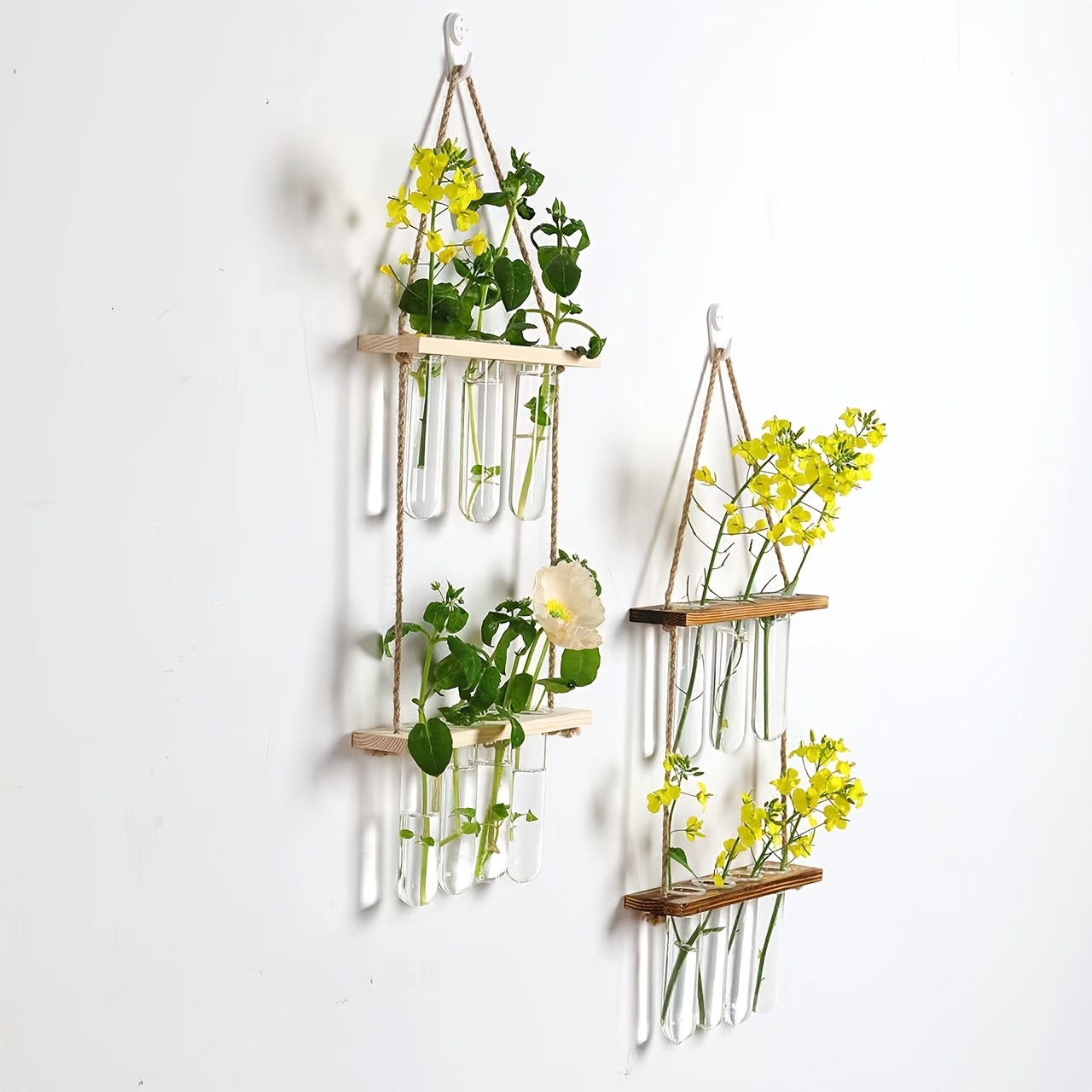 Floral Water Tubes Vials Hooks for Hanging Flower Arrangements Accessories