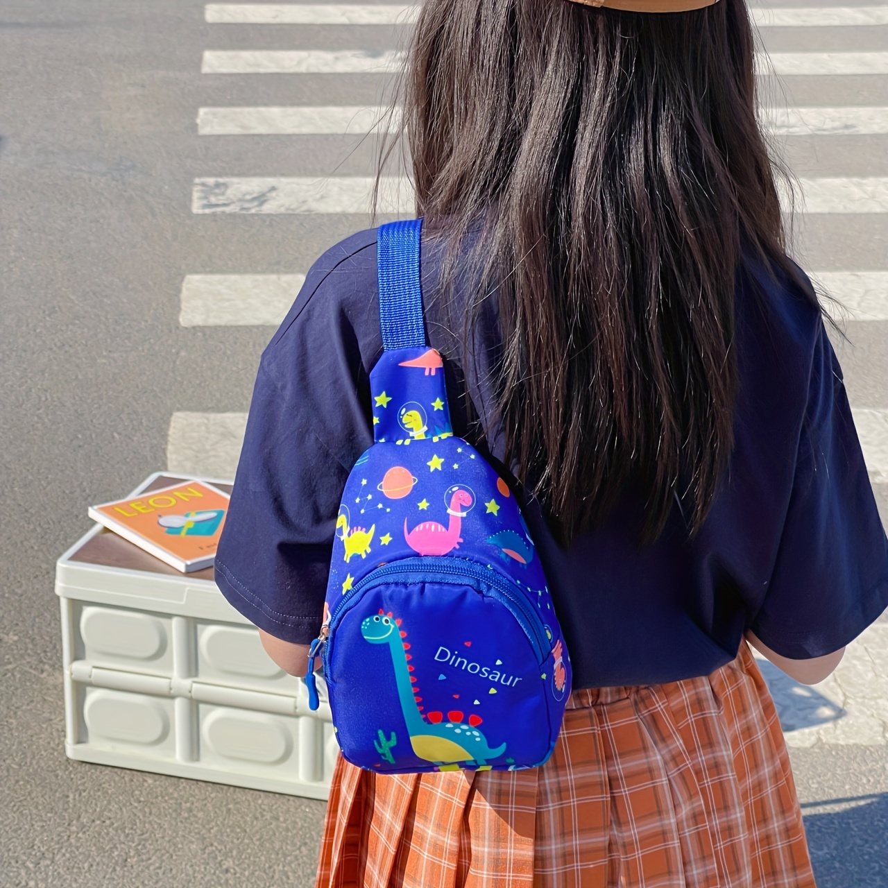 Girl's Cartoon Cute Waist Bag Print Mini Casual Small Temu