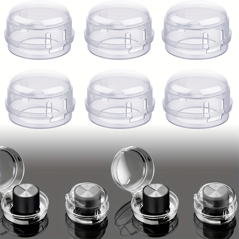 1set 4pcs Transparent Baby Silicone Protection Products For Glass