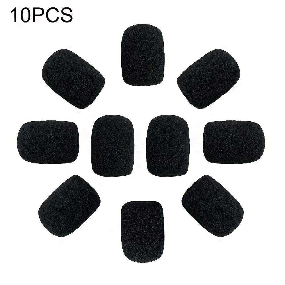 Microphone Windscreen Sponge Cover Headset Mic Foam Cover - Temu