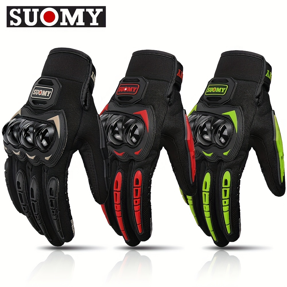 

Summer Mesh Motorcycle Gloves Men Breathable Motocross Motorbike Moto Racing Gloves Touch Screen Gloves