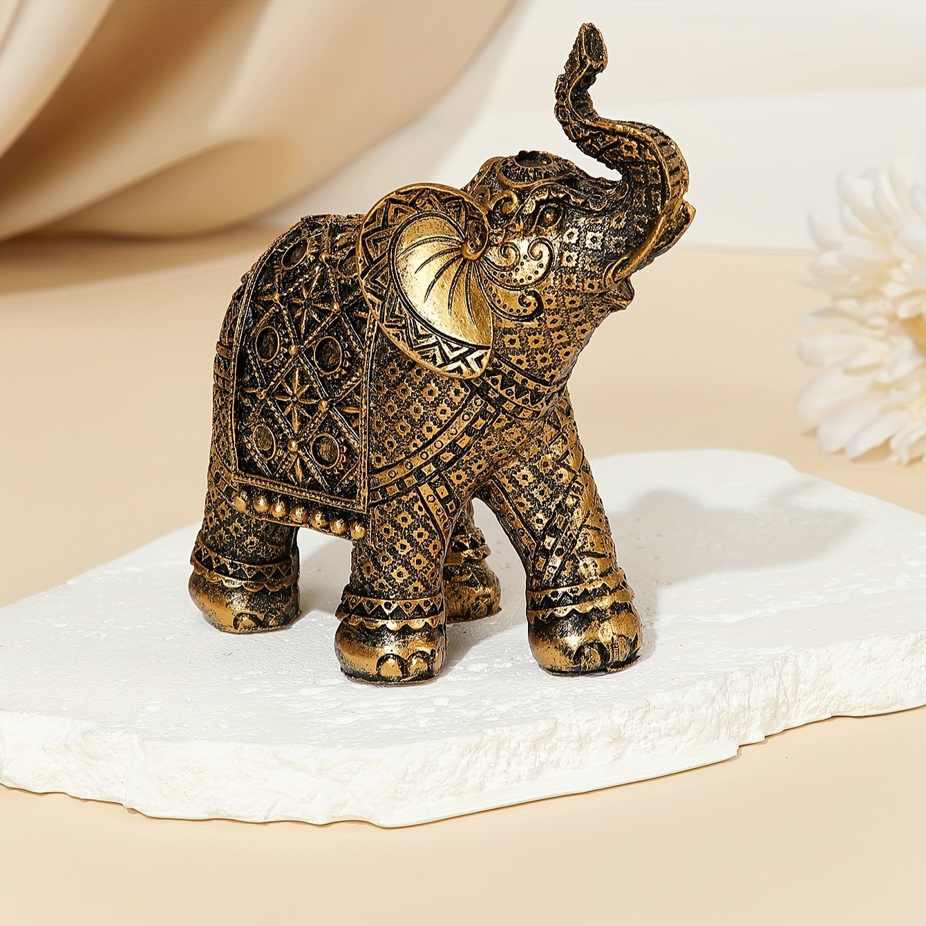 Elephant Statue - Elephant Decor - Mom Gifts - Elephant Gifts for