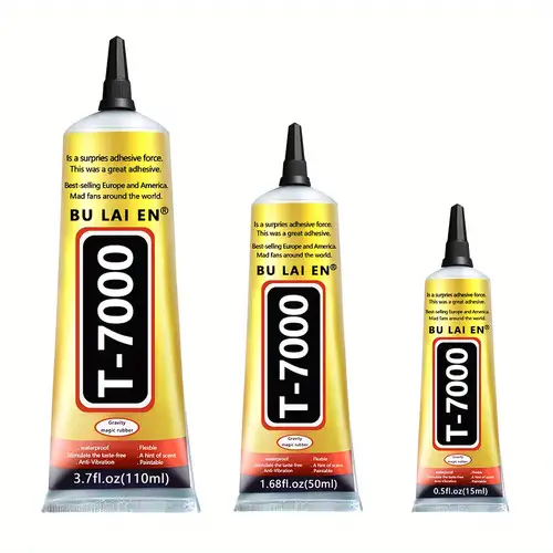 T7000 Adhesivo Líquido Negro Multiusos Para 15ml/50ml/110ml. - Temu