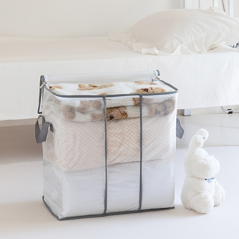 Transparent Pvc Quilt Storage Bag Clear Bedding Packaging - Temu