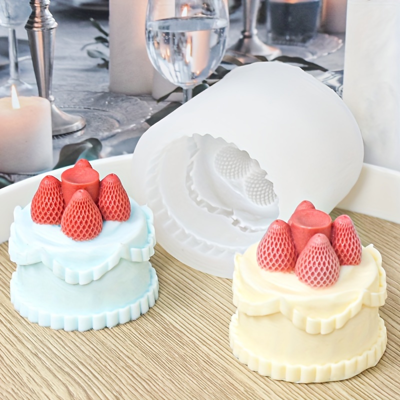 Strawberry Cake Decorating Silicone Mold Mini Chocolate - Temu
