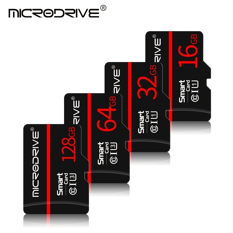Micro Tf Carte SD 16 Go 32 Go Carte mémoire SDHC Carte Flash haute vitesse  64 Go 128 Go SDXC Mini Flash Drive pour Smartphone - Temu France