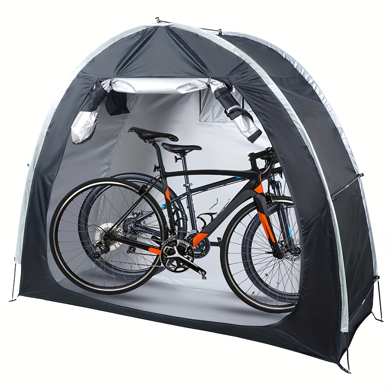 Housse de vélo pour le transport extérieur et intérieur pour 2 vélos,  matériaux Oxford Ripstop 600D, utilisation de voyage pour porte-bagages