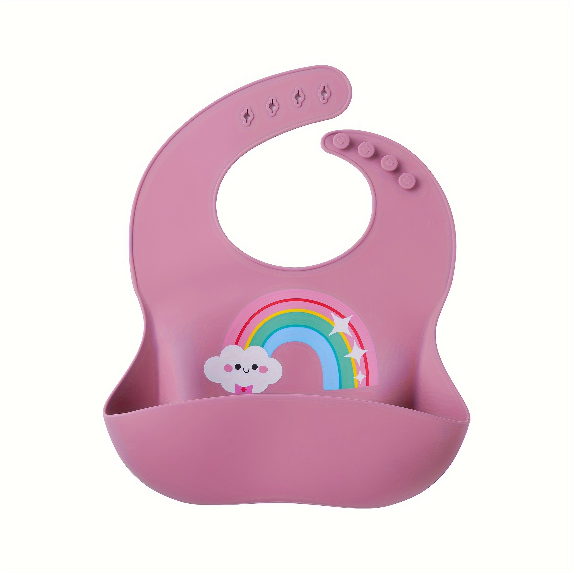 Image of Silicone Baby Bibs For Babies & Toddlers, Soft, Non-messy, Reusable Silicone Bibs, Perfect For Christmas And Thanksgiving Gifts