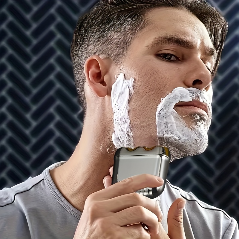 Afeitadora Hombres Afeitadora Barba Afeitadora Eléctrica - Temu Mexico