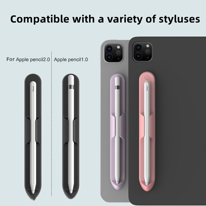 Magnetic Anti Slip Case For Apple Pencil 1 Silicone Touch Stylus