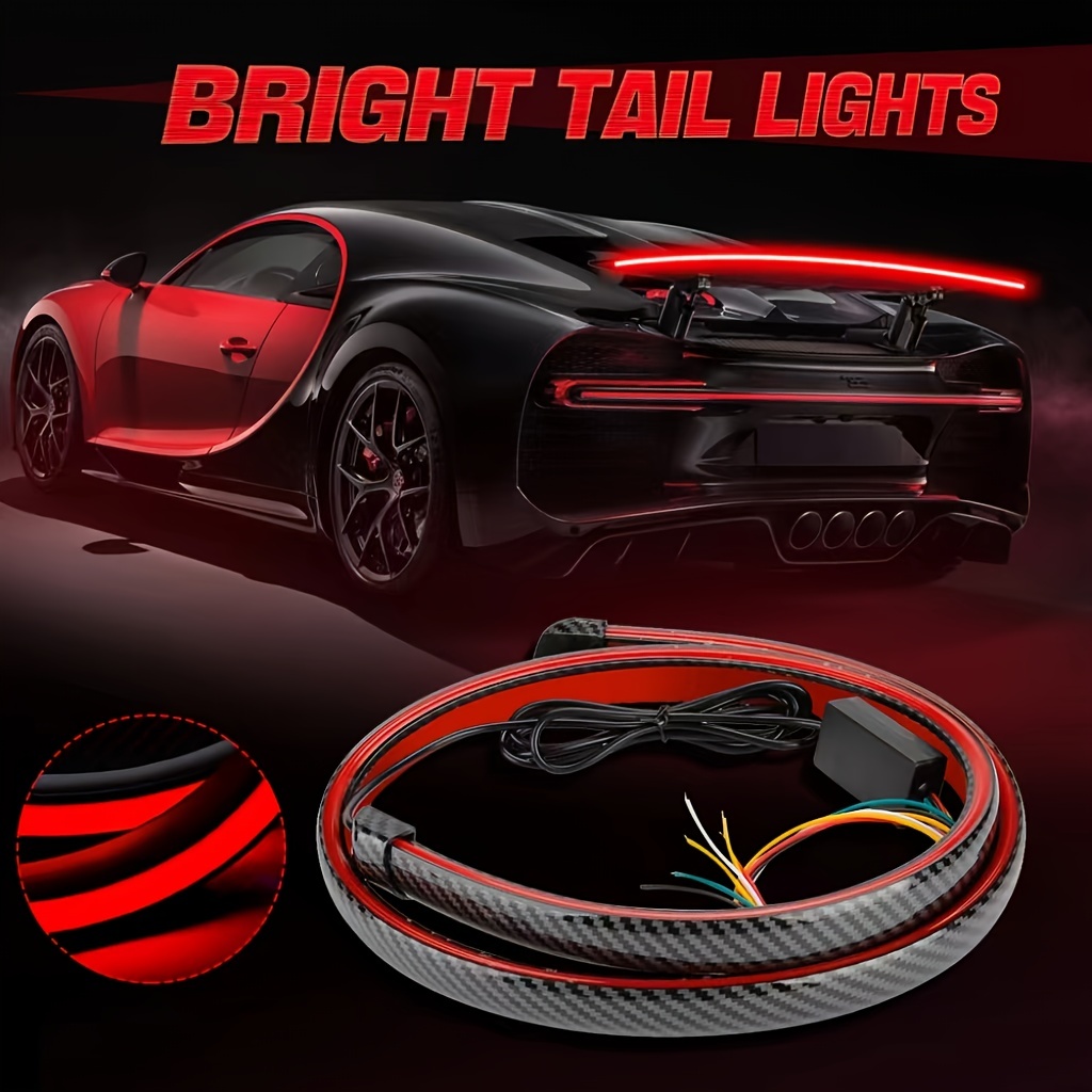 For Jimny Jb64 Jb74 2019-2023 Car Led Brake Turn Signal Tail Light Lamp  Trim Replace Accessories ,b