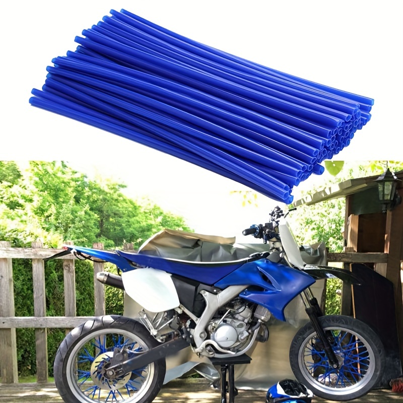 Universal Motorcycle Dirt Bike Wheel Rim Spoke Skins Covers Wrap Tubes  Decor Protector Kit for KTM Yamaha Honda pit bike 36pcs, ✓ Meilleur prix  au Maroc et ailleurs