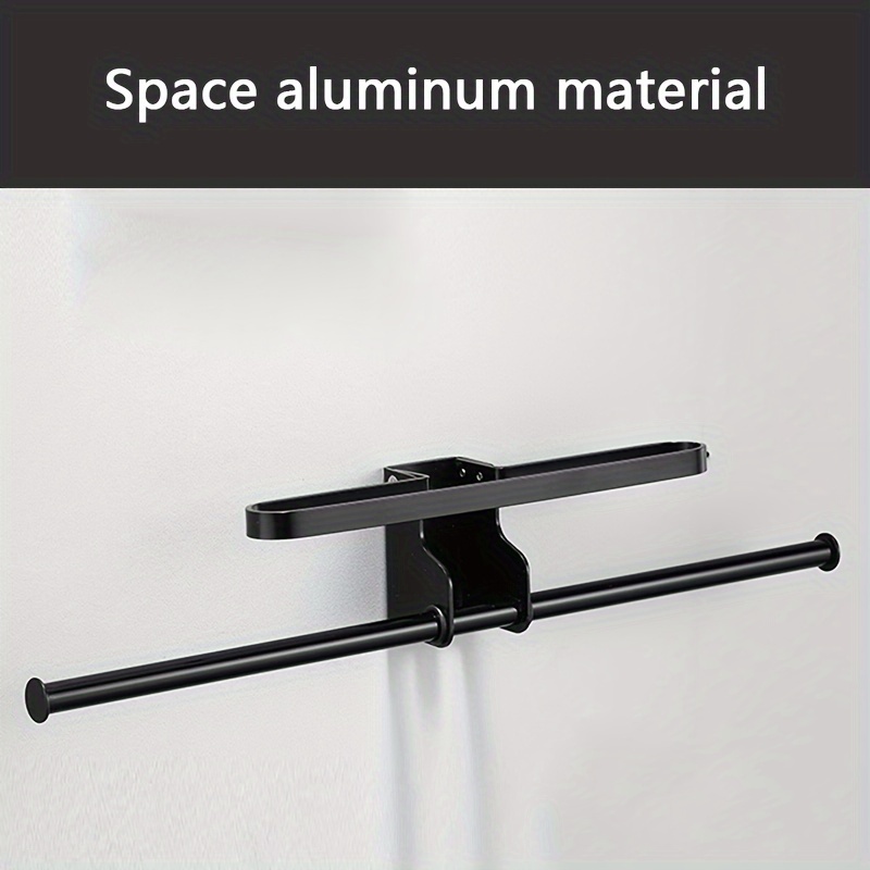 Multi functional Wall Mount Iron Rod With 7 Balls In Chrome, Space Saver  Hanger For Clothes, Home And Wardrobe Accessories