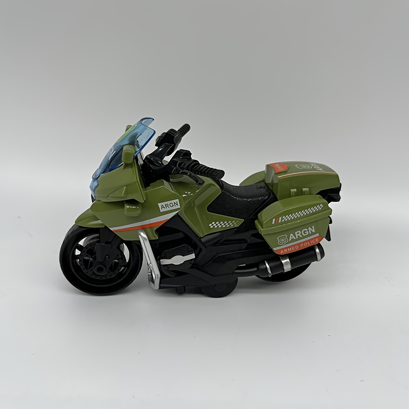 A toy online motorcycle