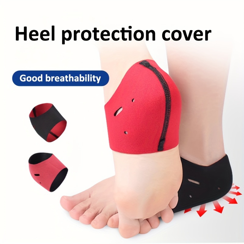 Soft Breathable Heel Cushion Foot Socks Protectors Sleeves, Gel Pads Heel  Cups Para Homens Mulheres, Alívio Da Dor No Calcanhar Da Fascite Plantar, Compre Na Temu E Comece A Economizar