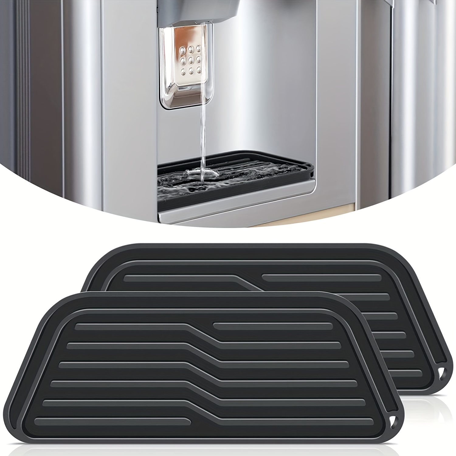 Silicone Drip Mat Refrigerator Drip Tray Protect Water - Temu