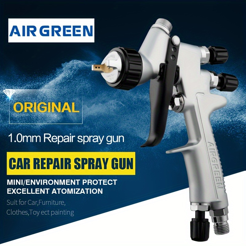 1000ML Brushless Electric Spray Gun HVLP Cordless Paint Sprayer Auto  Furniture Steel Coating Airbrush For Makita 18V Battery