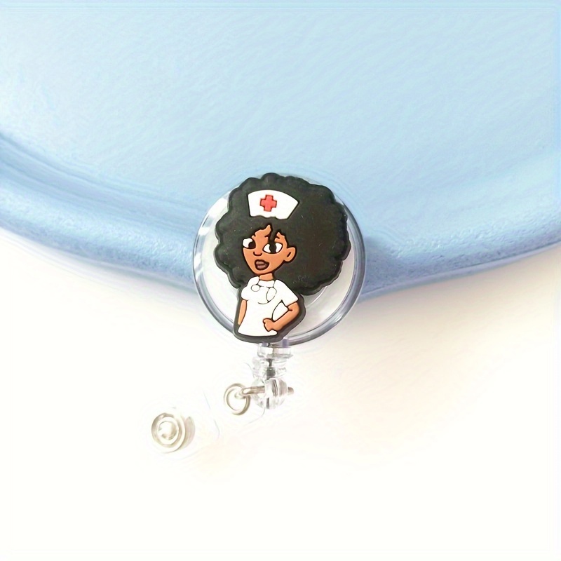 Hospital Retractable Badge Reel Belt Clip Cute Nurse Doctor - Temu