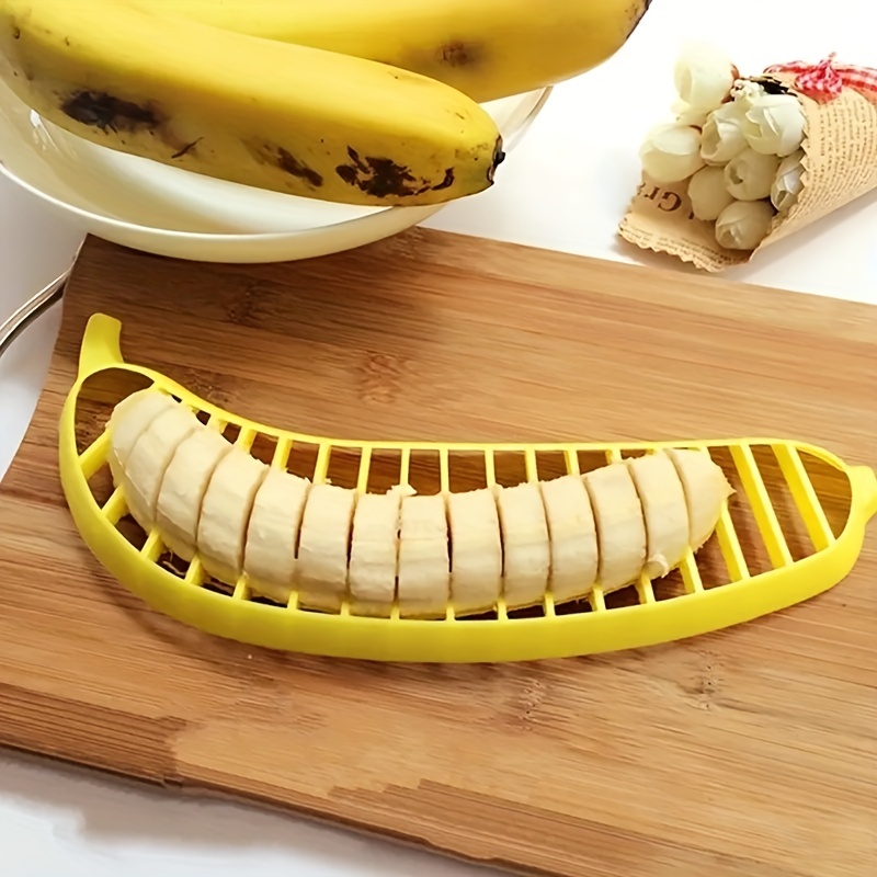 Multifunctional Fruit Slicer - Reusable Banana, Strawberry, And Egg Slicer  - Washable Kitchen Gadget And Tool For Easy Preparation - Temu