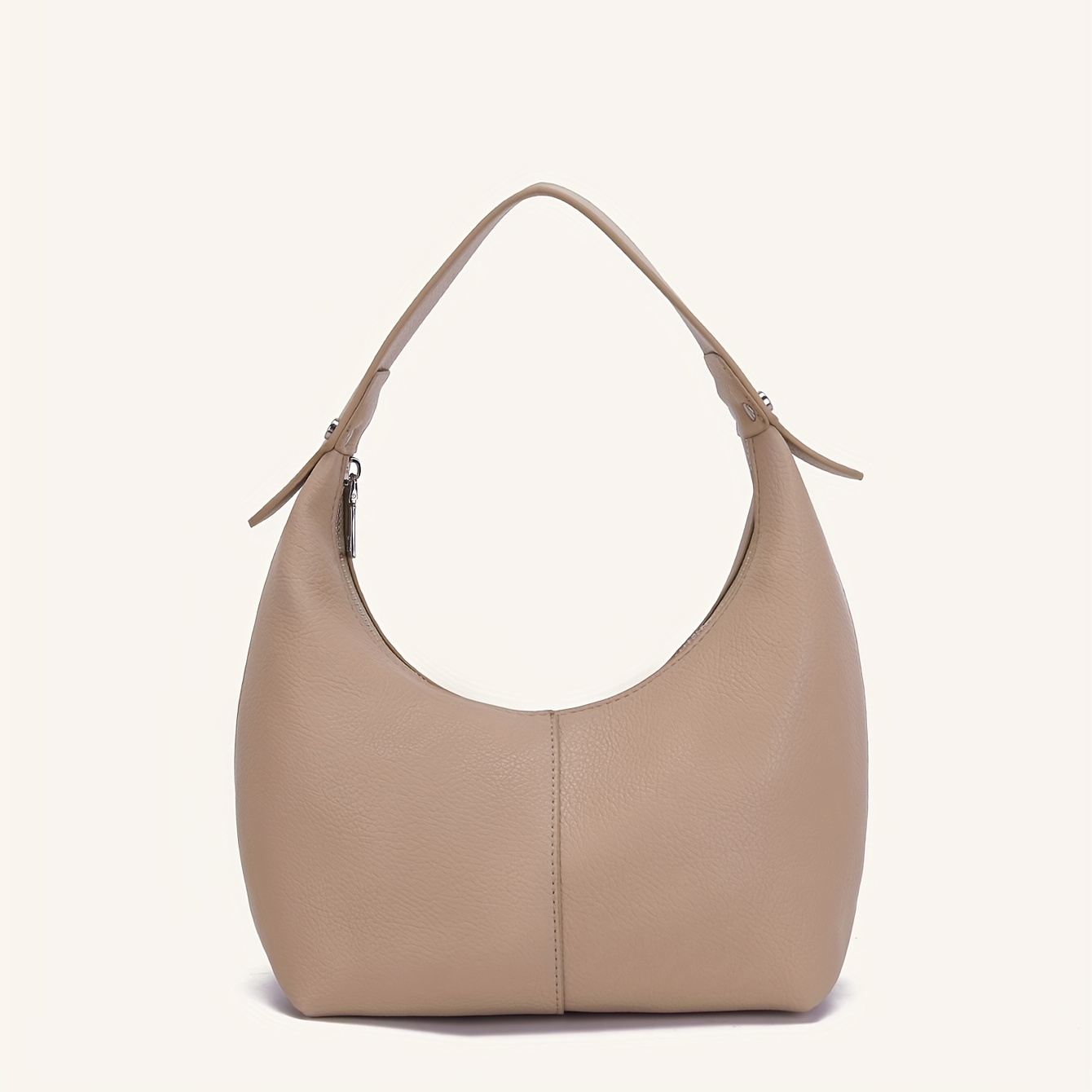 Fashion Underarm Crescent Bag, Trendy Pu Shoulder Hobo Bag, Women's Casual  Handbag & Purse - Temu