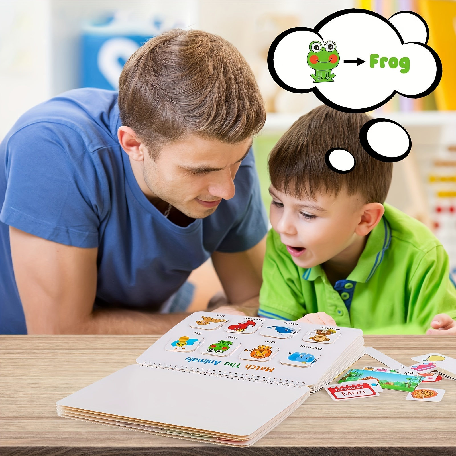 Libro Tranquilo Niños Juguete Montessori Aprendizaje - Temu