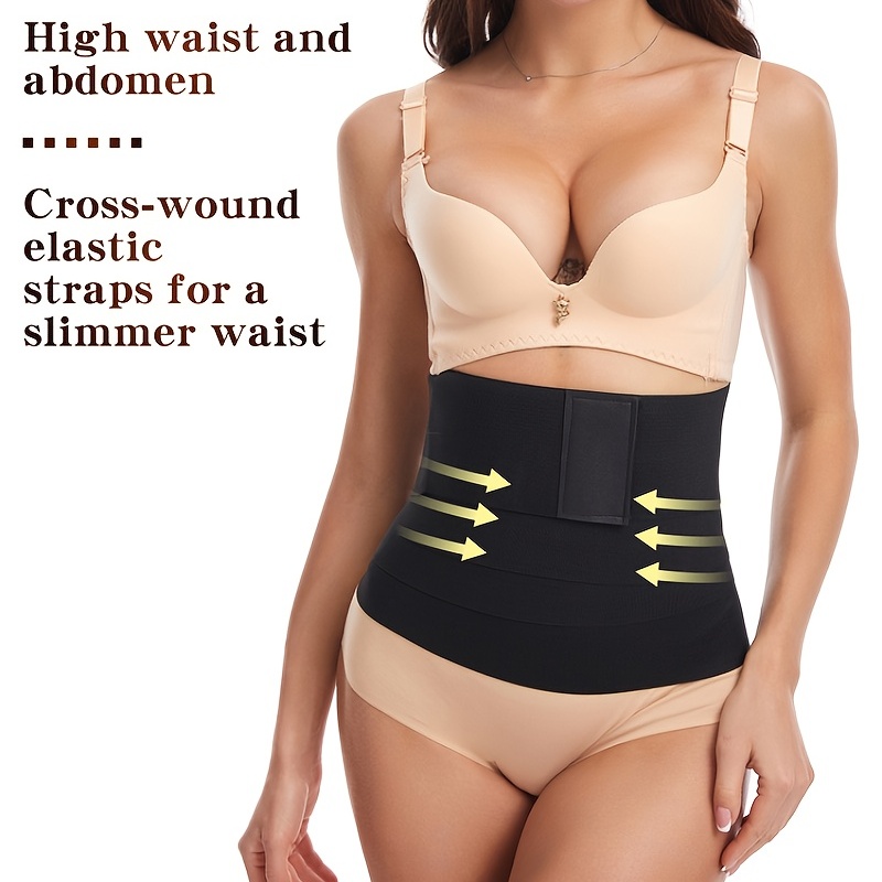 Cinturón reductor de cintura, cinturón moldeador transpirable de control de  abdomen elástico, ropa interior y moldeadora para mujeres