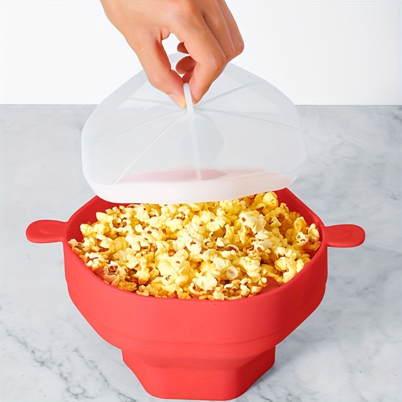 The Original Microwave Popcorn Popper Silicone Popcorn Maker - Temu